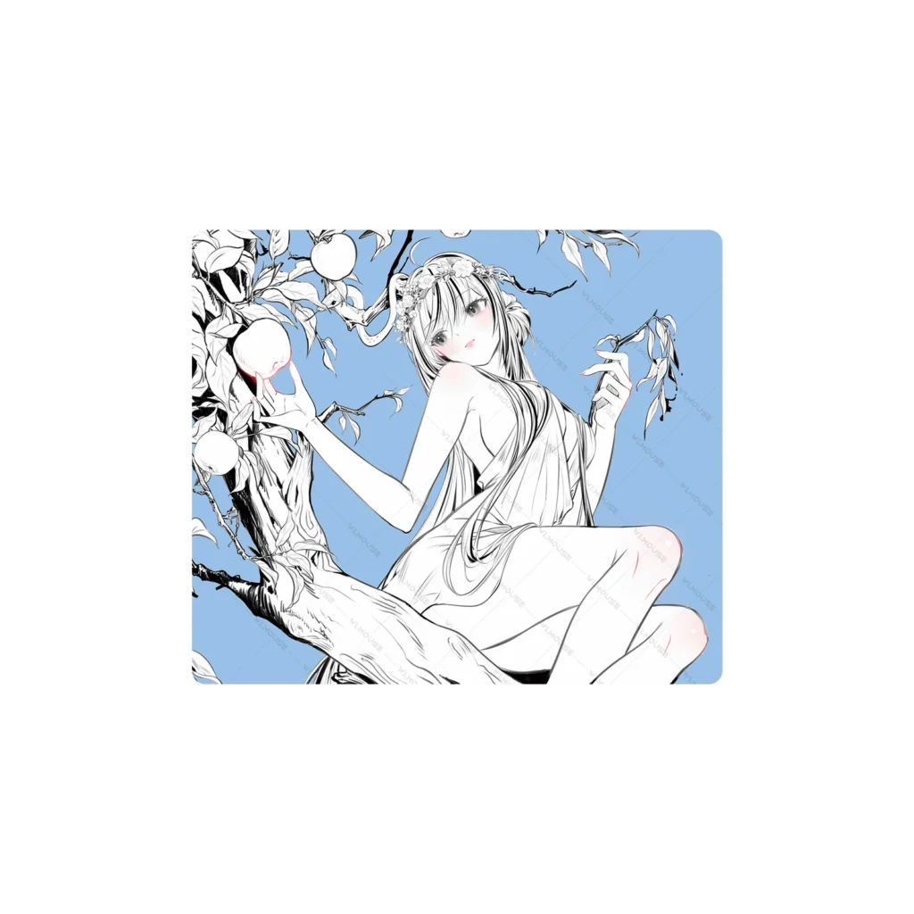 WLMOUSE CHUNHUA Gaming Mouse Pad – Blue Edition