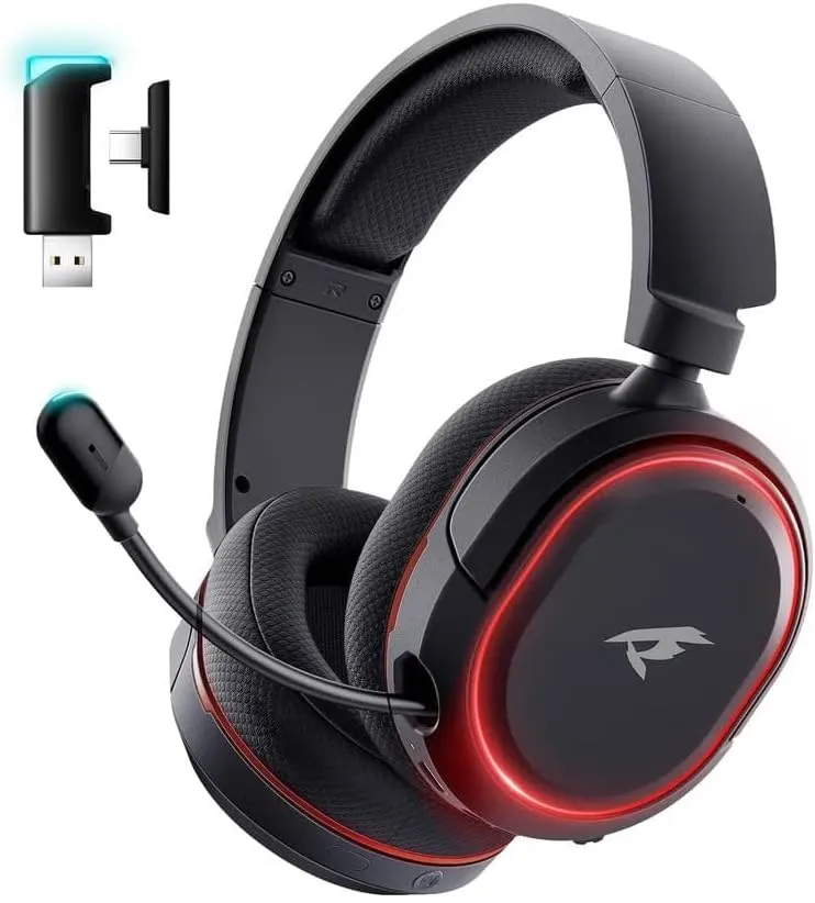 Picun G2 Wireless Gaming Headset – Matte Black Edition