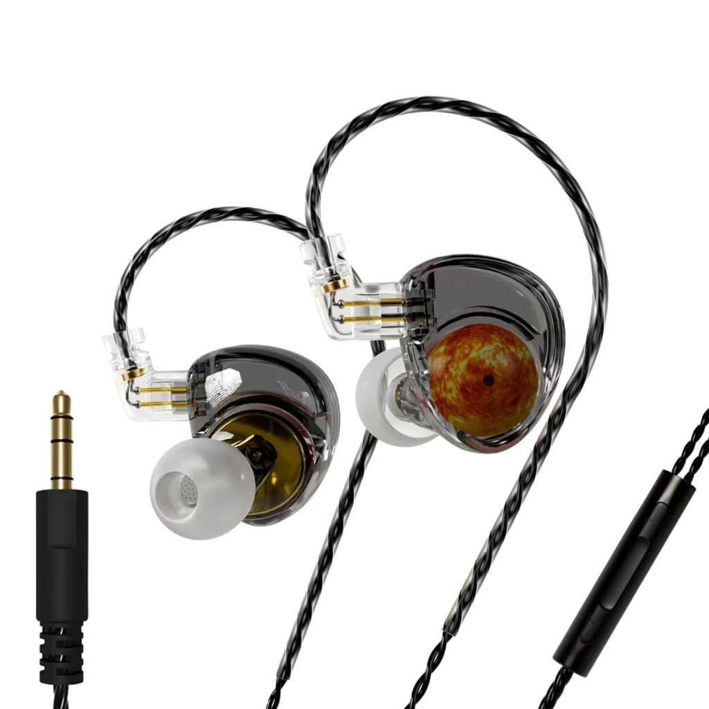 ND Planet 12mm Beryllium-Plated Dynamic Driver Hi-Fi IEM (Solar System Planet Edition – 3.5mm)