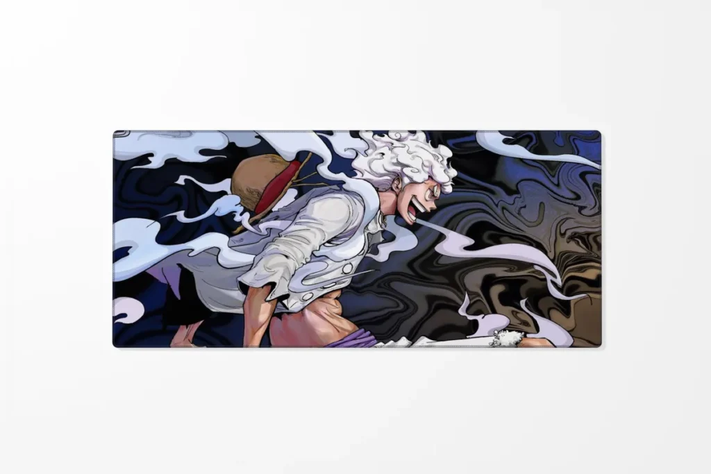 Monkey D. Luffy Gear 5 Edition Premium RGB Extended Gaming Mousepad