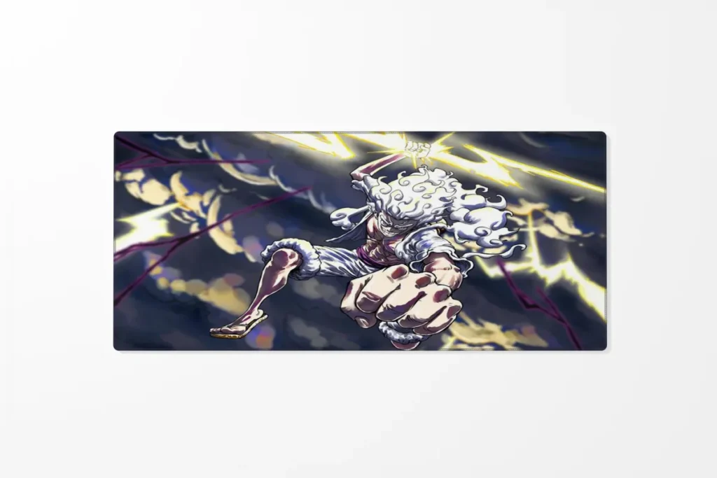 Sun God Nika Gear 5 Awakening Edition Premium RGB Extended Gaming Mousepad